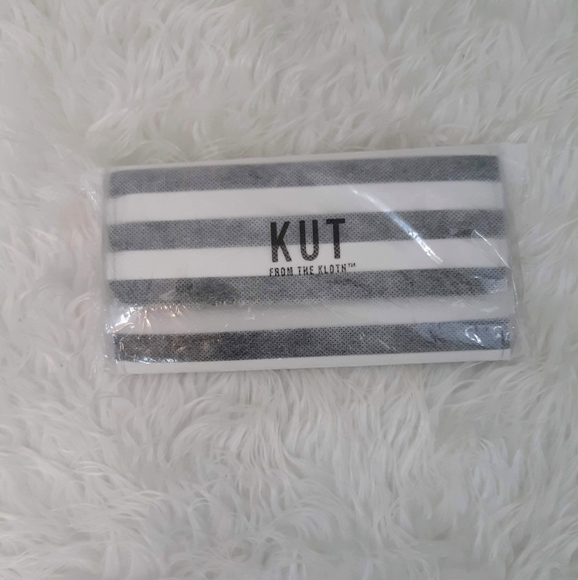 Cut from the kloth vegan stripe wallet *P1 NIB - Picture 2 of 4